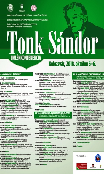 Megjelent a Tonk Sándor emlékkonferencia kötete