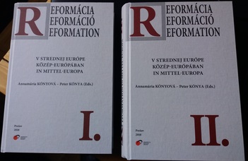 Kutatócsoportunk két munkatársa a közép-európai reformációval kapcsolatos publikációi jelentek meg Eperjesen